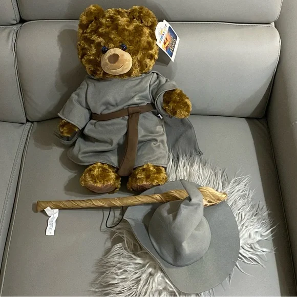 NWT 🧸 Lord of the Rings Gandalf Build a Bear Plush with SOUND - Picture 4 of 6